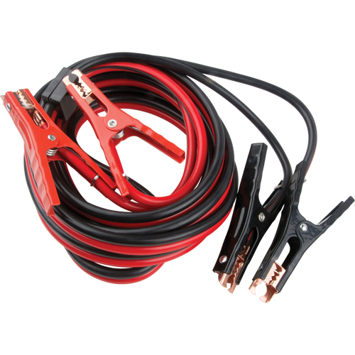 Booster Cables, 4 AWG, 400 Amps, 20' Cable Fastek