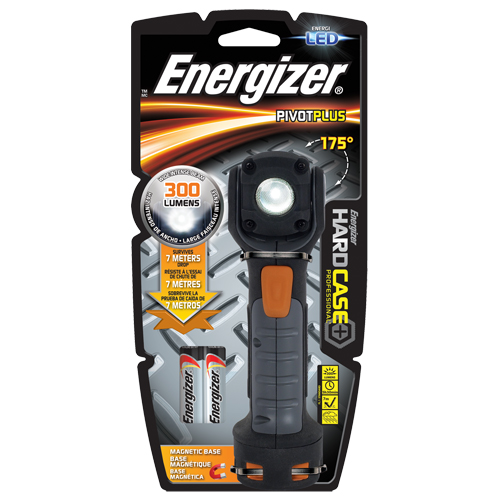 PivotPro Flashlights, LED, 300 Lumens, AA Batteries Fastek