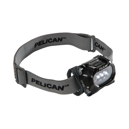 2745 Headlamp, LED, 33 Lumens, 20 Hrs. Run Time, AAA Batteries Fastek