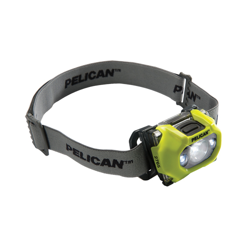 2765 Headlamp, LED, 155 Lumens, 6.25 Hrs. Run Time, AAA Batteries Fastek