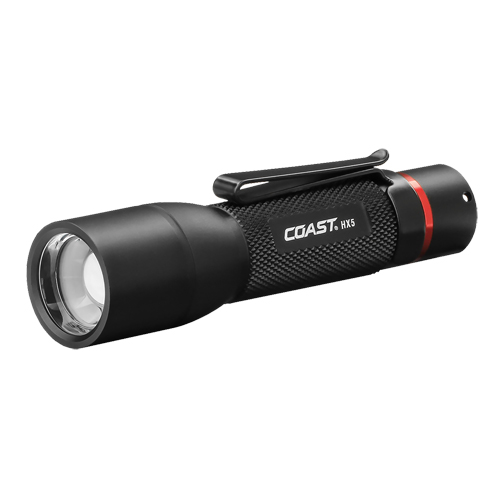 Lampe de poche HX5, DEL, 130 lumens, Piles AA Fastek