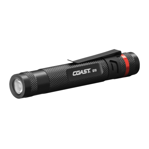 Lampe stylo G19, DEL, Corps en Aluminium, piles AAA, Compris Fastek
