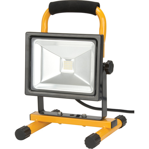 Portable Work Light, LED, 20 W, 2500 Lumens, Aluminum Housing Fastek