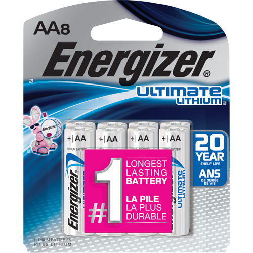 Batteries au lithium Ultimate, AA, 1,5 V Fastek