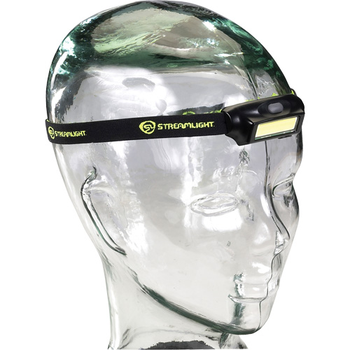 Bandit USB Headlamp, LED, 180 Lumens, 2 Hrs. Run Time, Rechargeable Batteries Fastek