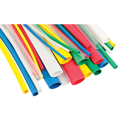 Heat Shrink Tubing, Thin Wall, 1/2', 0.25" (6.35mm) - 0.25" (6.35mm) Fastek