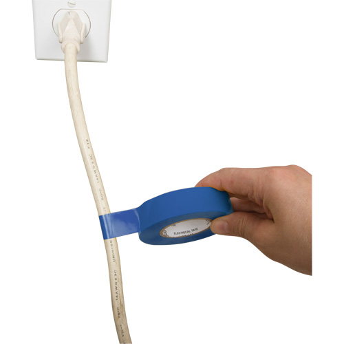 Ruban isolant, 19 mm (3/4") x 18 m (60'), Bleu, 7 mils Fastek