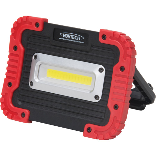 Portable Work Light, LED, 10 W, 1000 Lumens, Plastic Housing Fastek