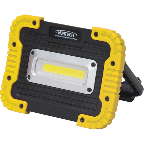 Portable Work Light, LED, 10 W, 1000 Lumens, Plastic Housing Fastek