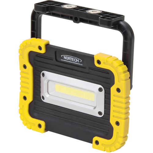 Portable Work Light, LED, 10 W, 1000 Lumens, Plastic Housing Fastek