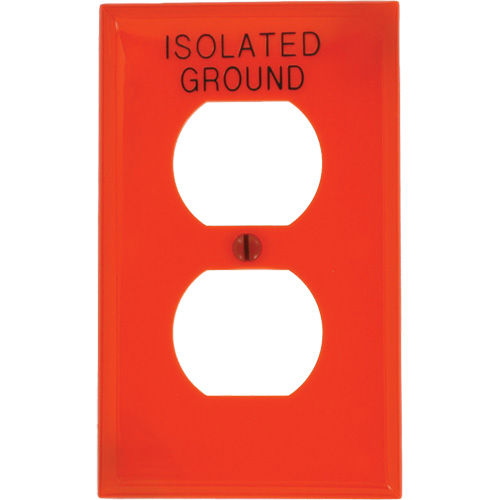 Plaque murale pour prise double Fastek