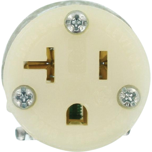 Hospital Grade Extension Plug Connector, 5-20R, Nylon Fastek