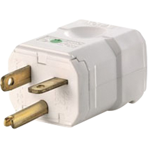Hospital Grade Extension Plug, Nylon, 20 A, 125 V Fastek