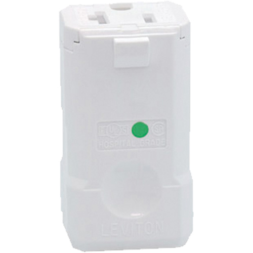 Hospital Grade Plug Connector, 5-20R, Nylon Fastek