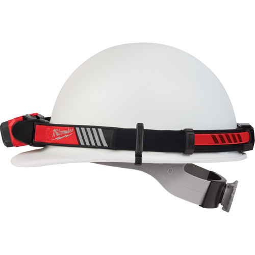 Beacon USB Hard Hat Light, LED, 600 Lumens, 2 Hrs. Run Time, Rechargeable Batteries Fastek