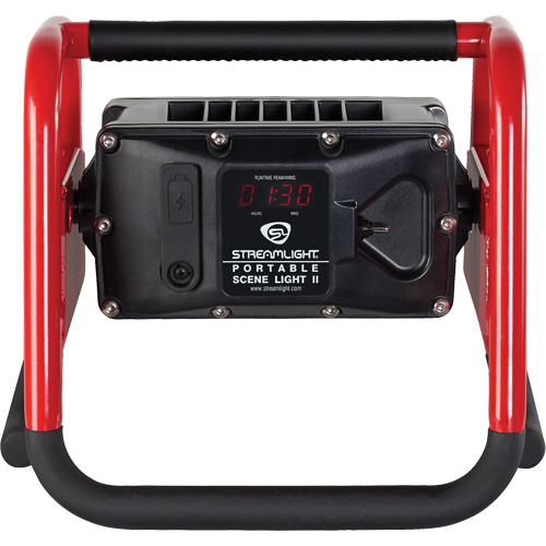 Lampe de sc&egrave;ne rechargeable et portative Scene Light II, DEL, 10000 lumens, Boîtier en Plastique Fastek