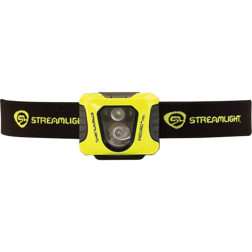 Enduro&reg; Pro High Performance Headlamp, LED, 200 Lumens, 6 Hrs. Run Time, AAA Batteries Fastek