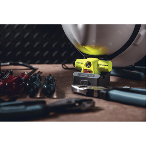 USB HAZ-LO&reg; Intrinsically Safe Headlamp, LED, 250 Lumens, 7 Hrs. Run Time, Rechargeable Batteries Fastek