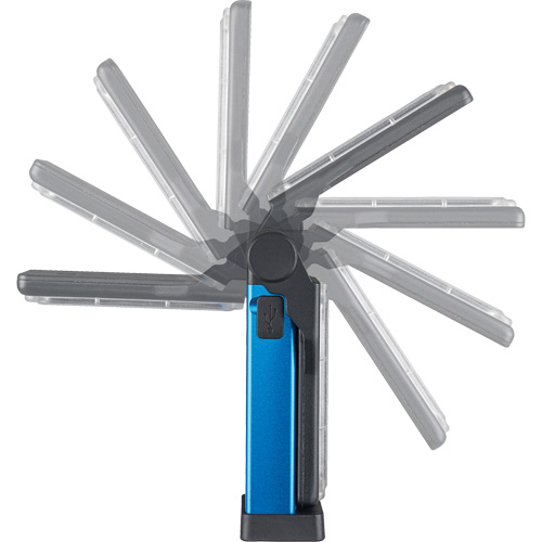 FlipMate Compact Multi-Function Work Light, LED, 500 Lumens, Aluminum Housing Fastek