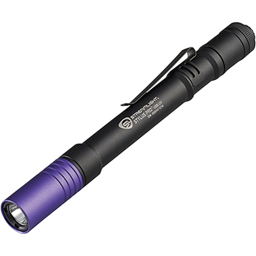 Stylus Pro&reg; USB UV Penlight, LED, Aluminum Body, Rechargeable Batteries, Included Fastek