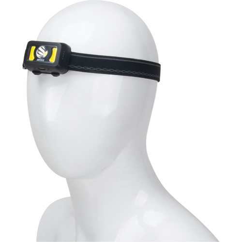 Headlamp, LED, 350 Lumens, 2 Hrs. Run Time, Rechargeable Batteries Fastek