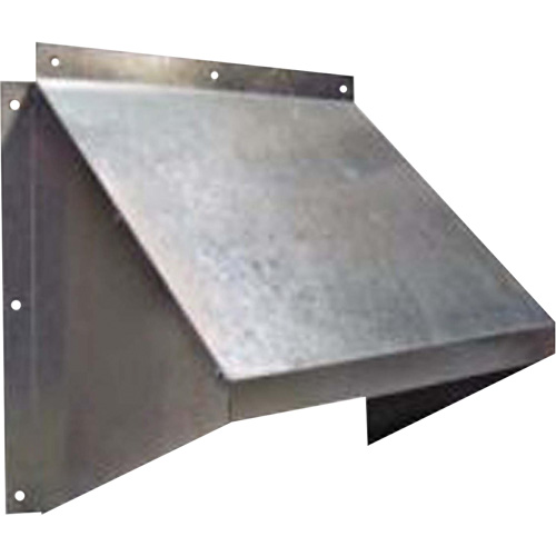 12" GH Galvanized Hood Fastek