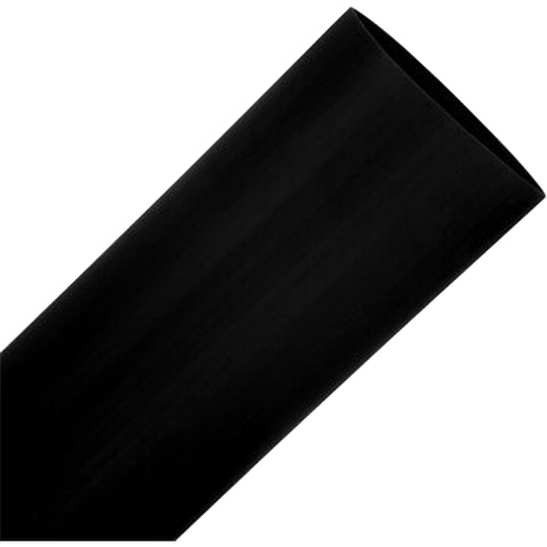 Black Heat Shrink Tubing, Thin Wall, 100', 0.75" (19.05 mm) - 1.5" (38.1 mm) Fastek