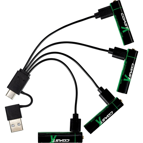 Batteries AAA rechargeables Zithion Fastek