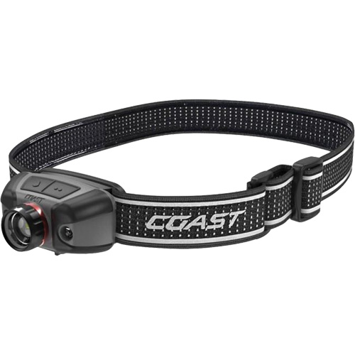 FLX40R USB-C Tri-Colour Beam Headlamp, 560 Lumens, 2.75 Hrs. Run Time, Rechargeable Batteries Fastek
