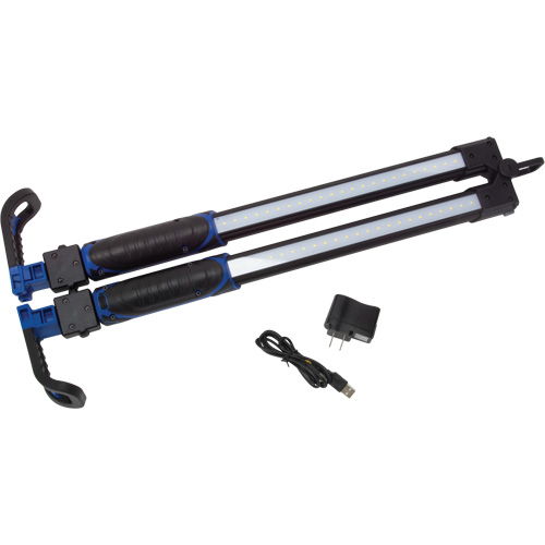 Baladeuse sous-capot pliante, Crochet, Rechargeable, 1400 lumens Fastek