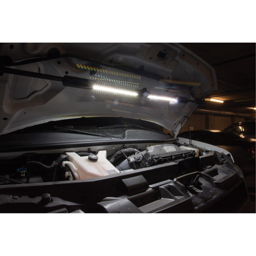 Baladeuse sous-capot pliante, Crochet, Rechargeable, 1400 lumens Fastek