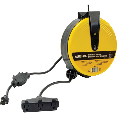 Extension Reel, 25', SJT, 14/3 Gauge, 13 A Fastek