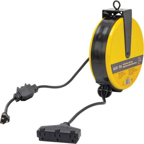 Extension Reel, 25', SJT, 14/3 Gauge, 13 A Fastek