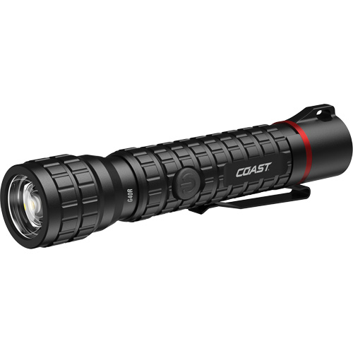 G40R Waterproof Flashlight with Twist Focus, LED, 650 Lumens, Rechargeable Batteries Fastek