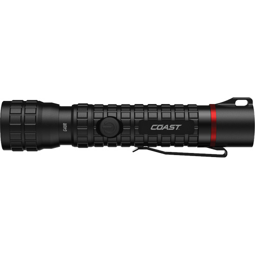 G40R Waterproof Flashlight with Twist Focus, LED, 650 Lumens, Rechargeable Batteries Fastek