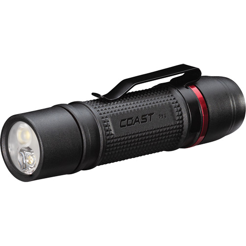 PX9 Dual Optic Flashlight, LED, 750 Lumens, AAA Batteries Fastek