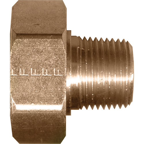 Swivel Connector, 1/2" Dia, Brass Fastek