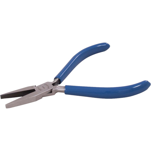 Miniature Flat Nose Pliers with Vinyl Grips, 4-1/2" L Fastek