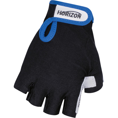 Vibration Dampening Fingerless Gloves, Size X-Large, Goatskin Palm Fastek