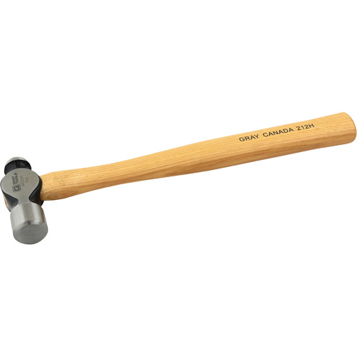 Marteau &agrave; panne sph&eacute;rique, Poids de la t&ecirc;te 12 oz, Face Ordinaire, Prise Bois Fastek