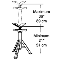 L&egrave;ve-tubes robuste, Capacit&eacute; de chargement 2500 lb Fastek