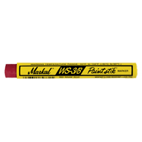 B&acirc;ton de peinture WS-3/8 Paintstik, B&acirc;ton plein, Rouge Fastek