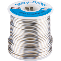Stay-Brite<sup>®</sup> Solders, Lead-Free, 96% Tin 4% Silver, Solid Core, 0.0625" Dia. 848-1055 | Fastek