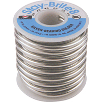 Stay-Brite<sup>®</sup> Solders, Lead-Free, 96% Tin 4% Silver, Solid Core, 0.125" Dia. 848-1075 | Fastek