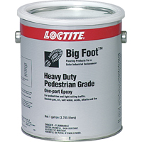 Big Foot™ Heavy-Duty Pedestrian Grade Anti-Slip Floor Coating, 1 gal., Epoxy-Based, Black AA603 | Fastek