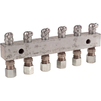 5-3/4" Long Header Block, 1/8" Thread Fastek