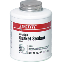 Aviation Gasket Sealant, Brush Can, Brown Fastek