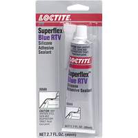 Superflex RTV Silicone Adhesive Sealant, Tube, Blue Fastek