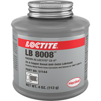 Lubrifiant antigrippant &agrave; base de cuivre, 4 oz, Canette &agrave; dessus brosse, 1800°F (982°C) Temp&eacute;rature max. Fastek