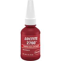 Threadlocker 2760 Instant Adhesive, Red, High, 10 ml, Bottle Fastek